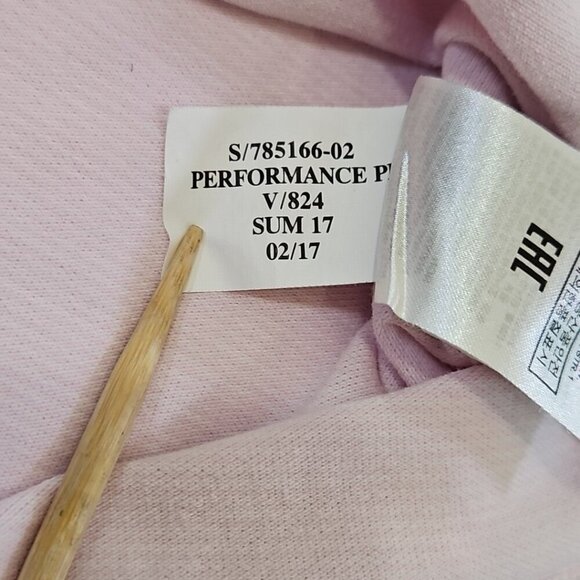 Banana Republic Performance Pique Polo Golf Tennis Shirt Men's M Medium Pink EUC - Picture 4 of 14